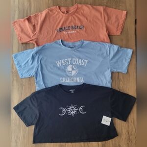 Charlotte Russe Crop Top Bundle (Size Large)